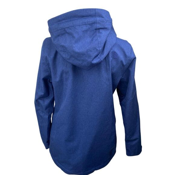 The North Face Thermoball TriClimate Blue Hooded Windbreaker Coat Jacket Size S - Picture 2 of 5